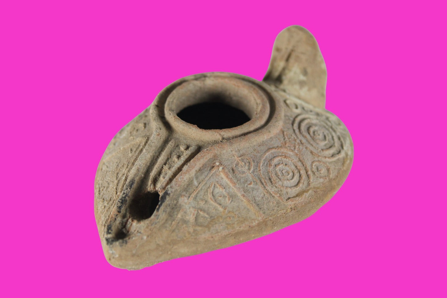 ORIGINAL Desert Patina Small Widows Mite Herod Hoard Holy Land Artifact COA A220