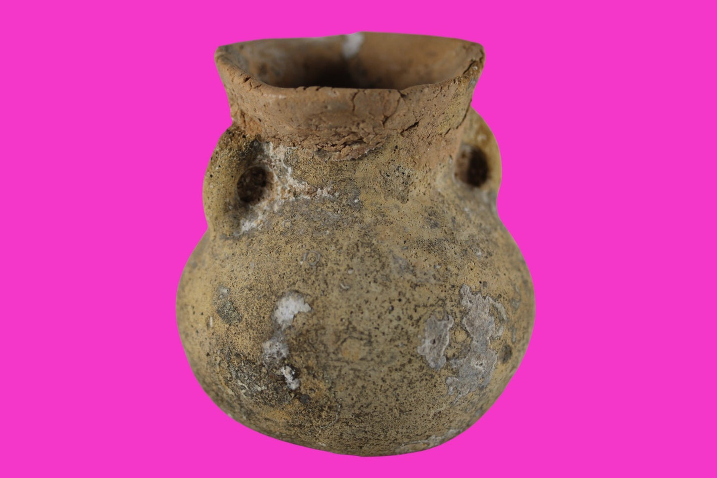 Time of Alexander the Great Holy Land Artifact Ancient Jar 332 BC-63 AD COA 91