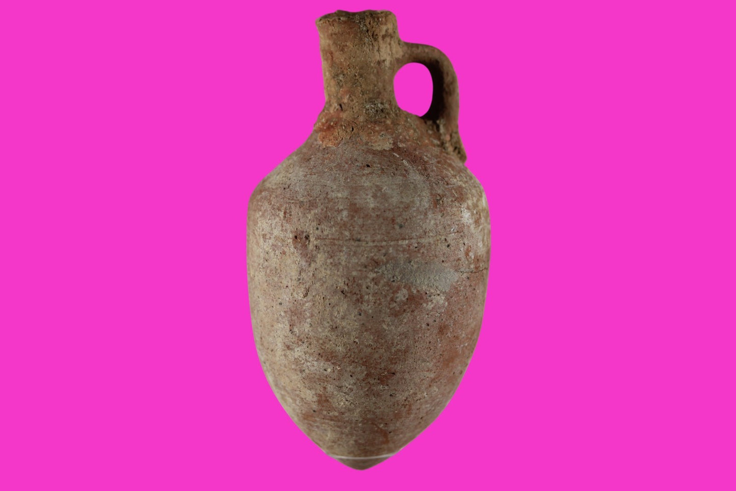 Time of Alexander the Great Holy Land Artifact Ancient Jug 332 BC-63 AD COA 93