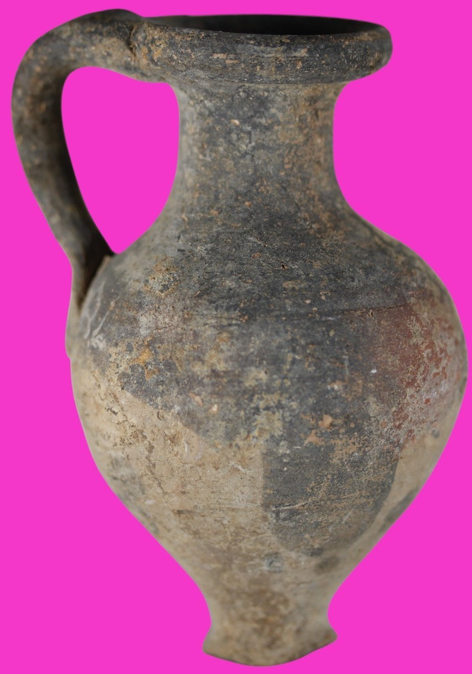 Time of Jesus Christ Holy Land Artifact Herodian Oil Jug 37 BC to 73 AD COA Z13