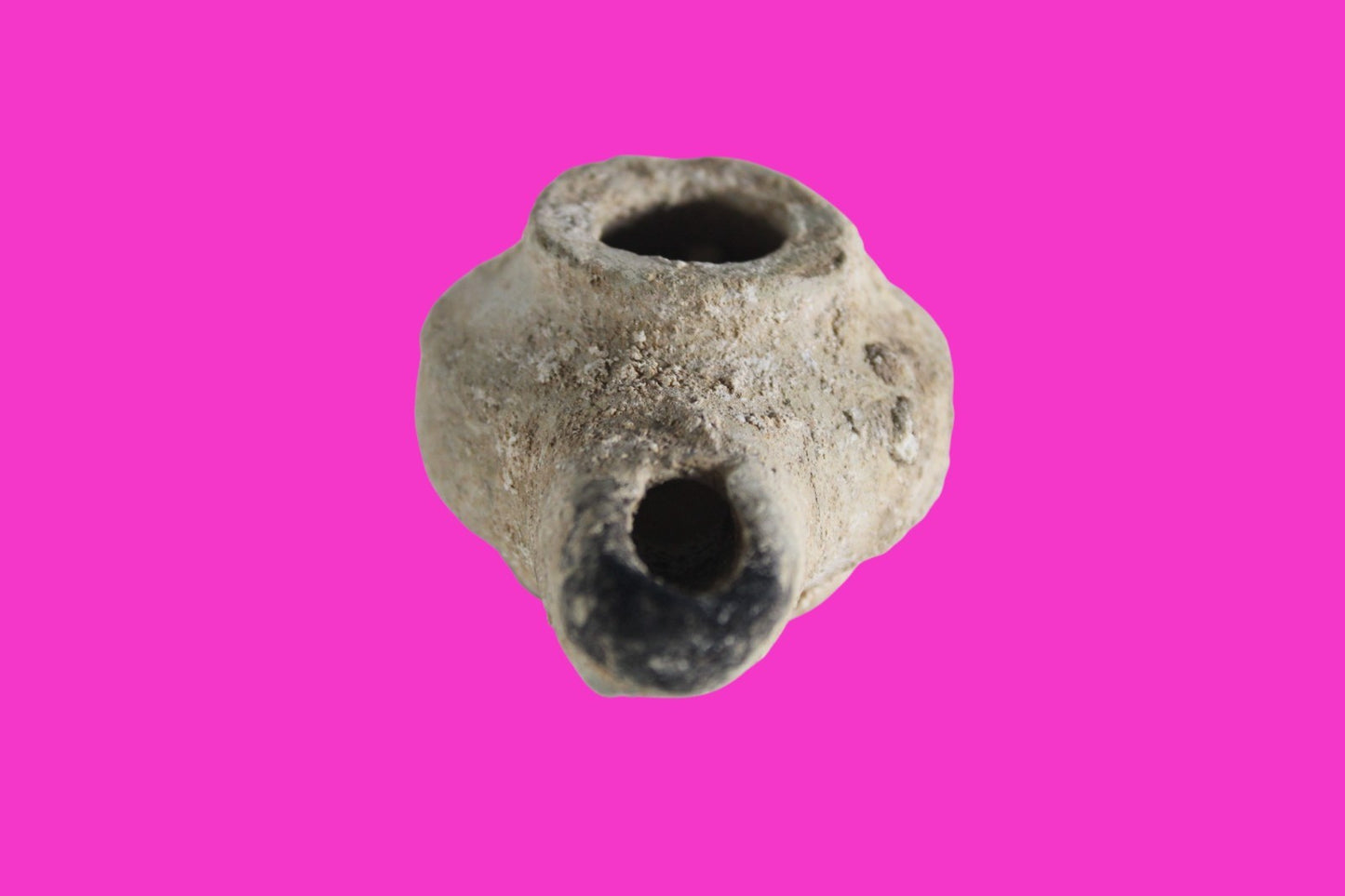 Holy Land Oil Lamp Ancient Artifact Alexander the Great Era 332-63 BC COA 234