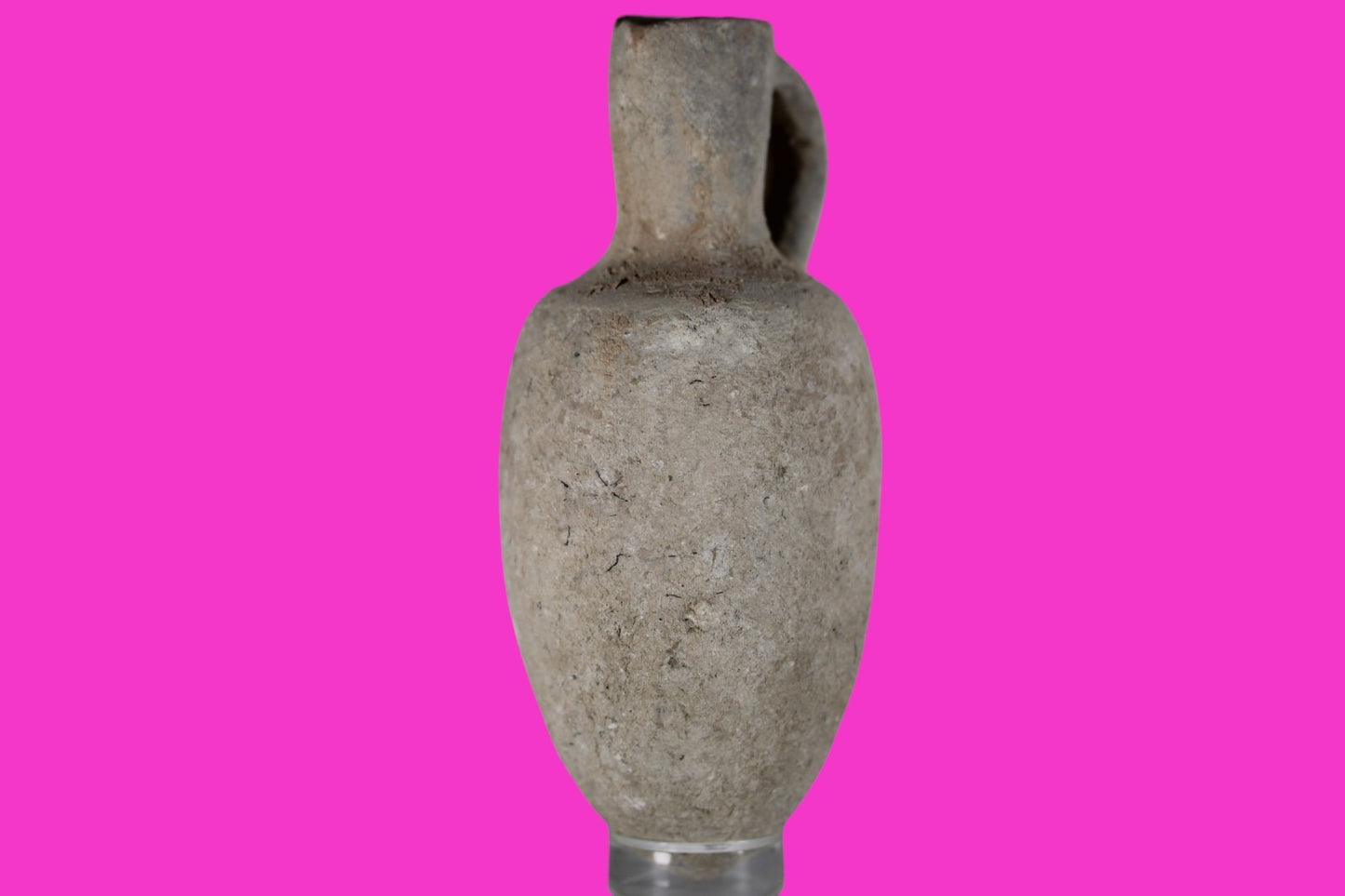 Time of Abraham Holy Land Artifact 6 inch Jar Jug Intact 2000 to 1500 BC COA Z09