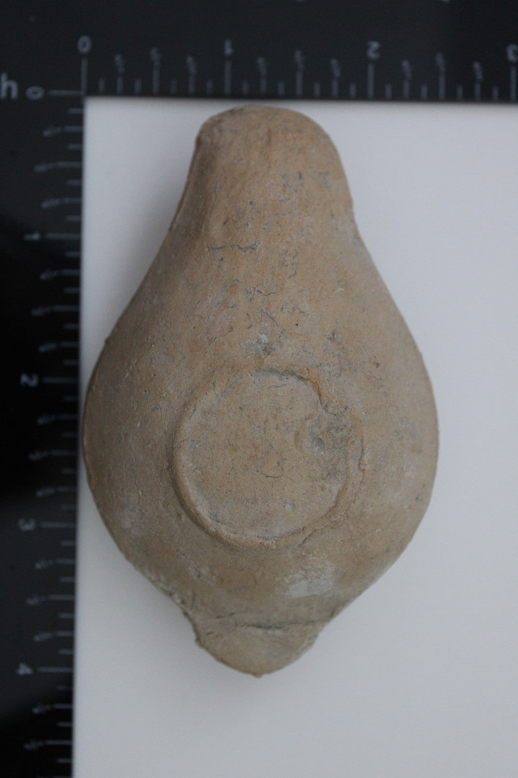 Holy Land Oil Lamp Ancient Artifact Time of the Christians 313-636 AD COA 177
