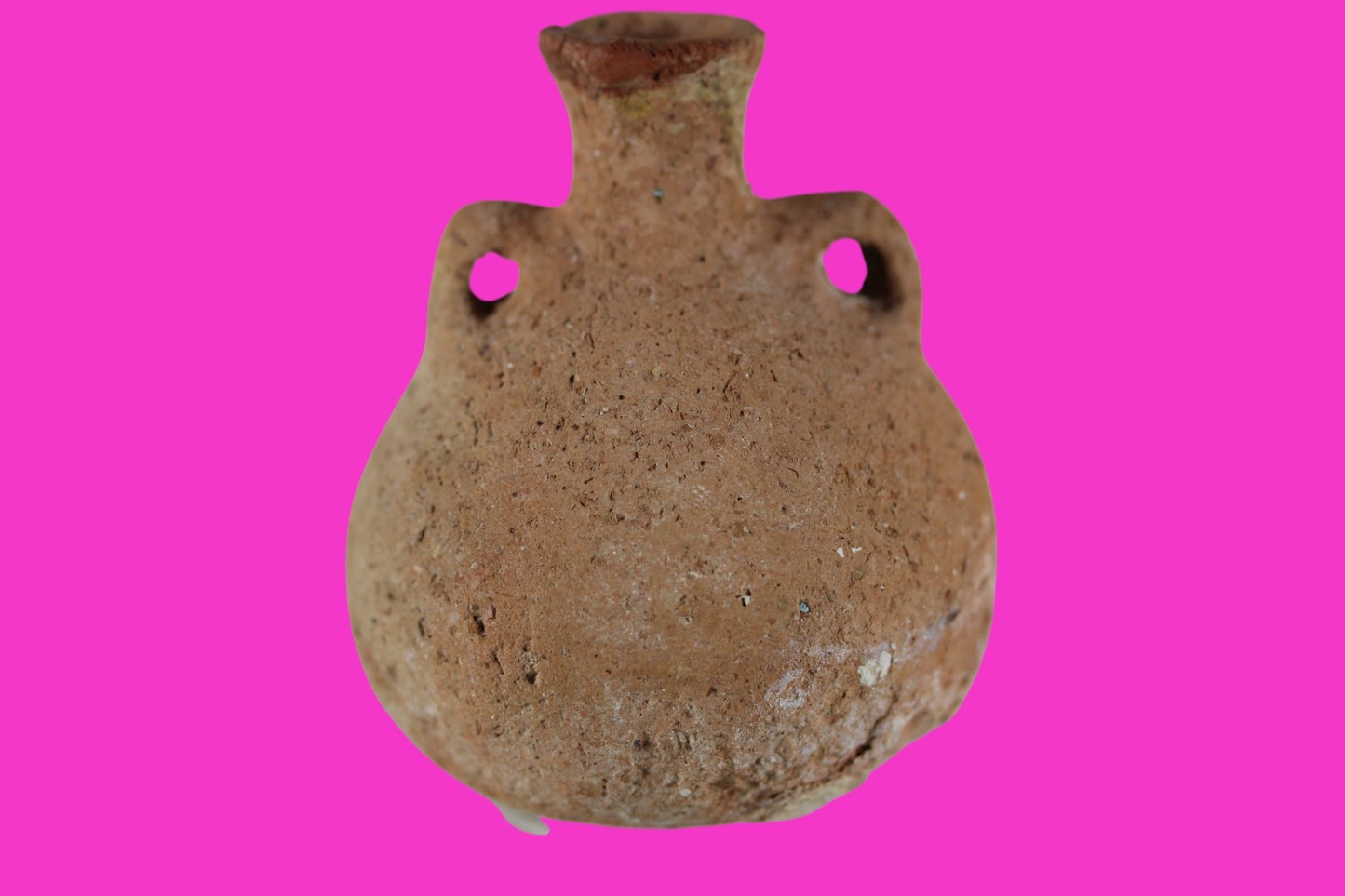 Time of Samson Holy Land Artifact Ancient Rare Anointing Jar 1200-1000 BC COA 82