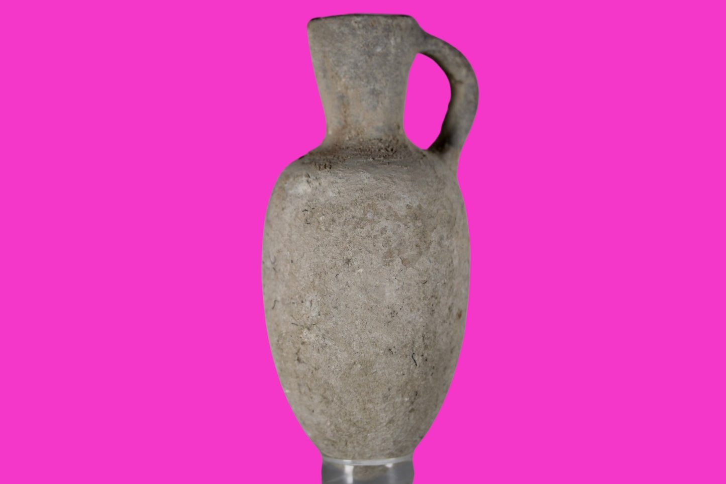 Time of Abraham Holy Land Artifact 6 inch Jar Jug Intact 2000 to 1500 BC COA Z09