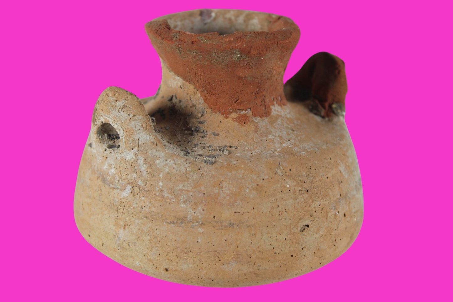 Time of Samson Holy Land Artifact Ancient 3100 Year Old Jar 1200-1000 BC COA 78