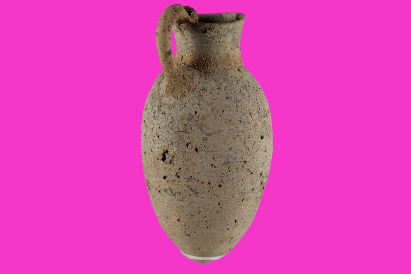 Time of Samson Holy Land Artifact Ancient 3100 Year Old Jug 1200-1000 BC COA 71