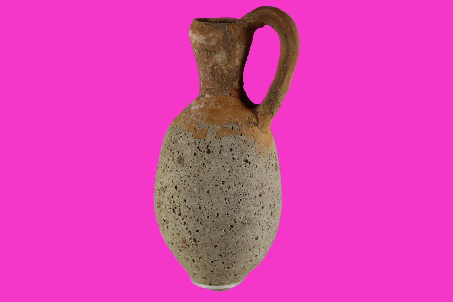 Time of Samson Holy Land Artifact Ancient 3100 Year Old Jug 1200-1000 BC COA 72