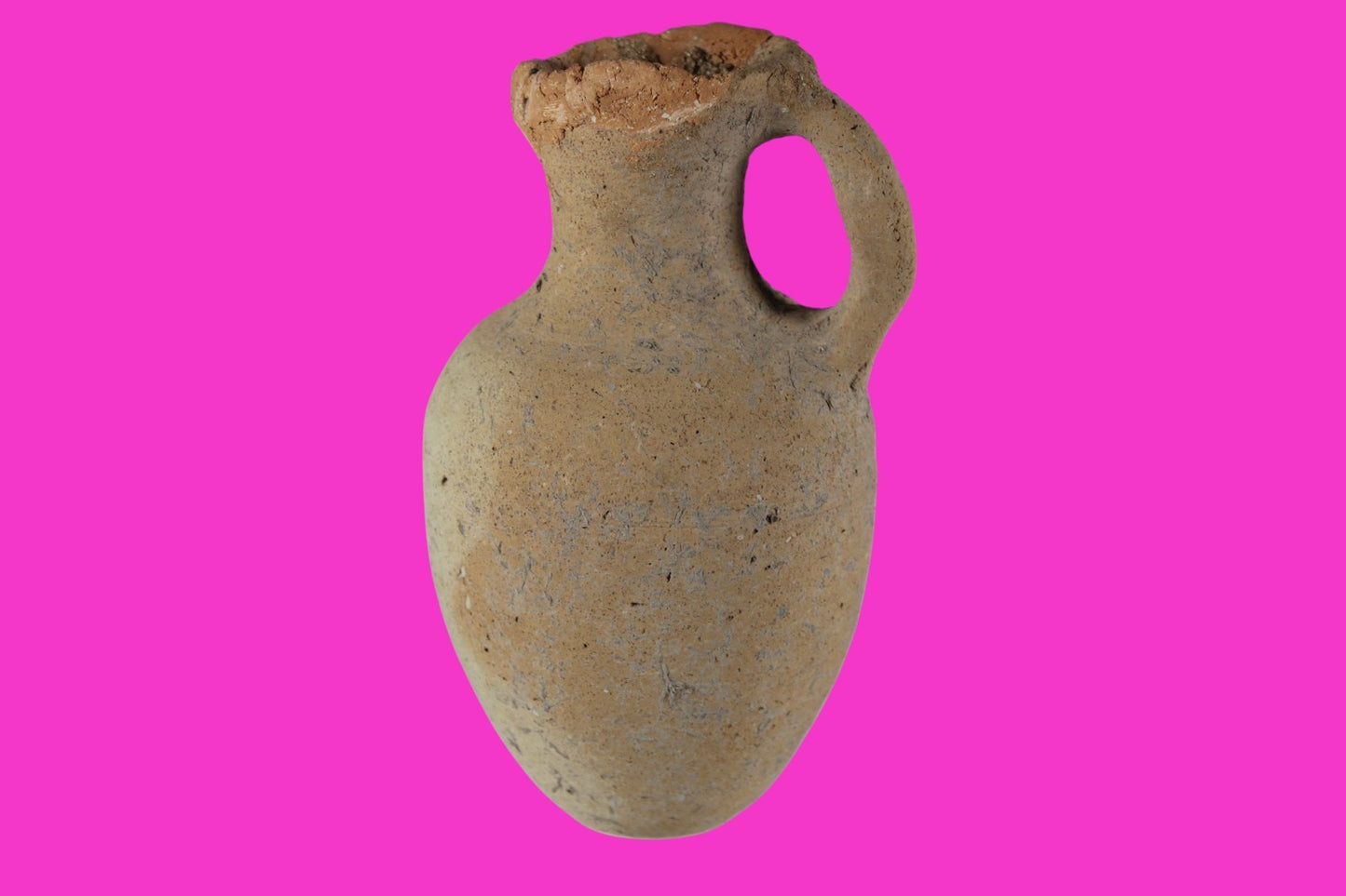 Time of Samson Holy Land Artifact Ancient 3100 Year Old Jug 1200-1000 BC COA 75