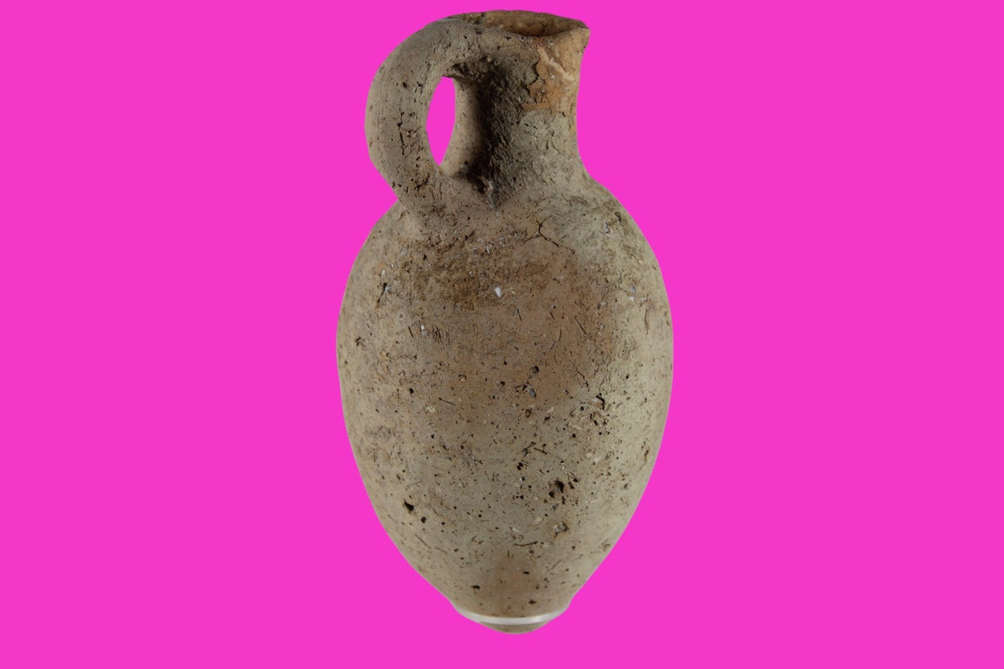 Time of Moses Holy Land Artifact Ancient 3500 Year Old Jug 1600-1200 BC COA 63
