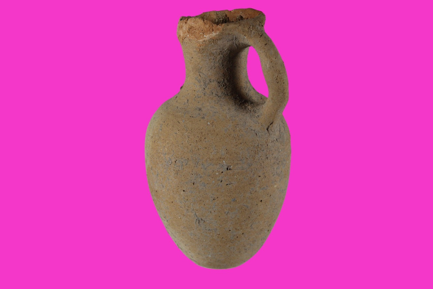 Time of Samson Holy Land Artifact Ancient 3100 Year Old Jug 1200-1000 BC COA 75