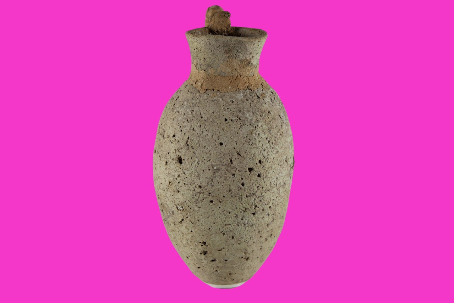 Time of Samson Holy Land Artifact Ancient 3100 Year Old Jug 1200-1000 BC COA 71
