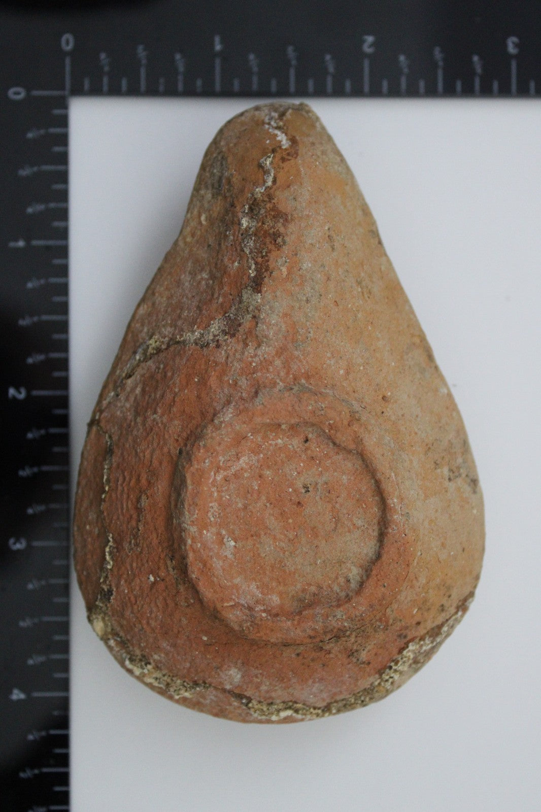 Holy Land Oil Lamp Ancient Artifact Time of the Christians 313-636 AD COA 193