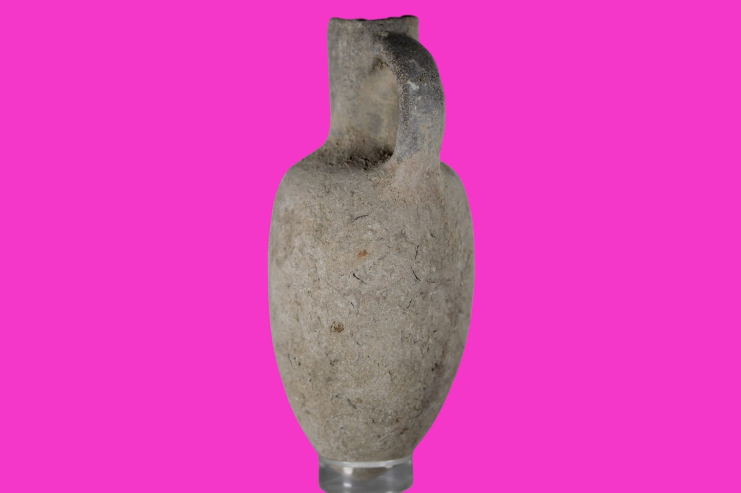 Time of Abraham Holy Land Artifact 6 inch Jar Jug Intact 2000 to 1500 BC COA Z09