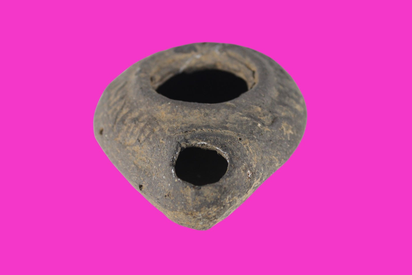 Holy Land Oil Lamp Ancient Artifact Time of Jesus & Apostles 63BC-323AD COA 170