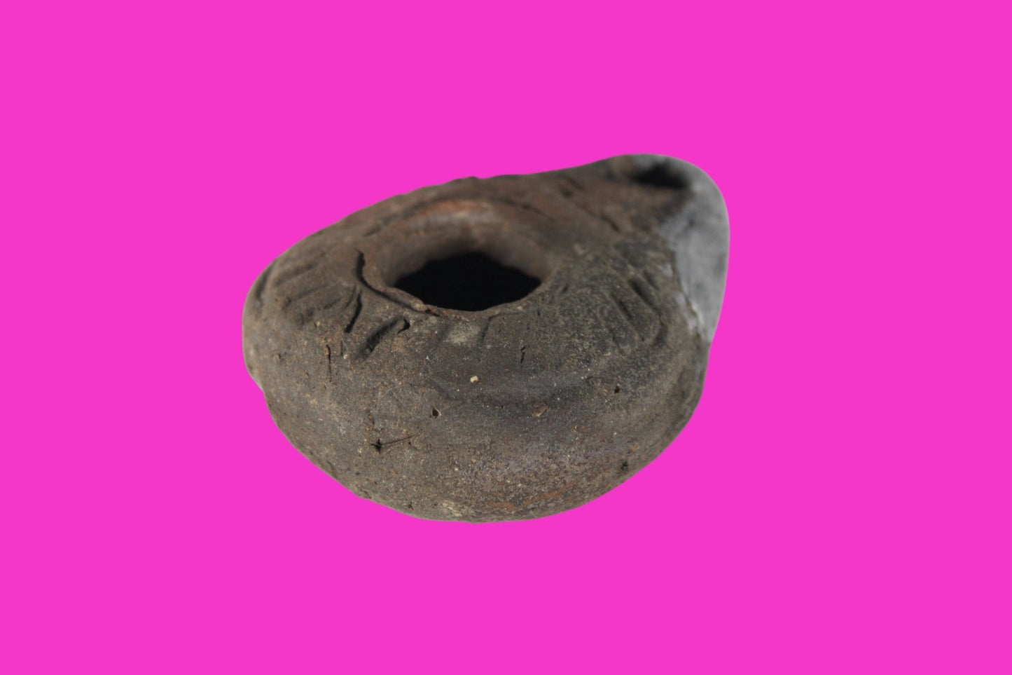 Holy Land Oil Lamp Ancient Artifact Time of Jesus & Apostles 63BC-323AD COAA 148