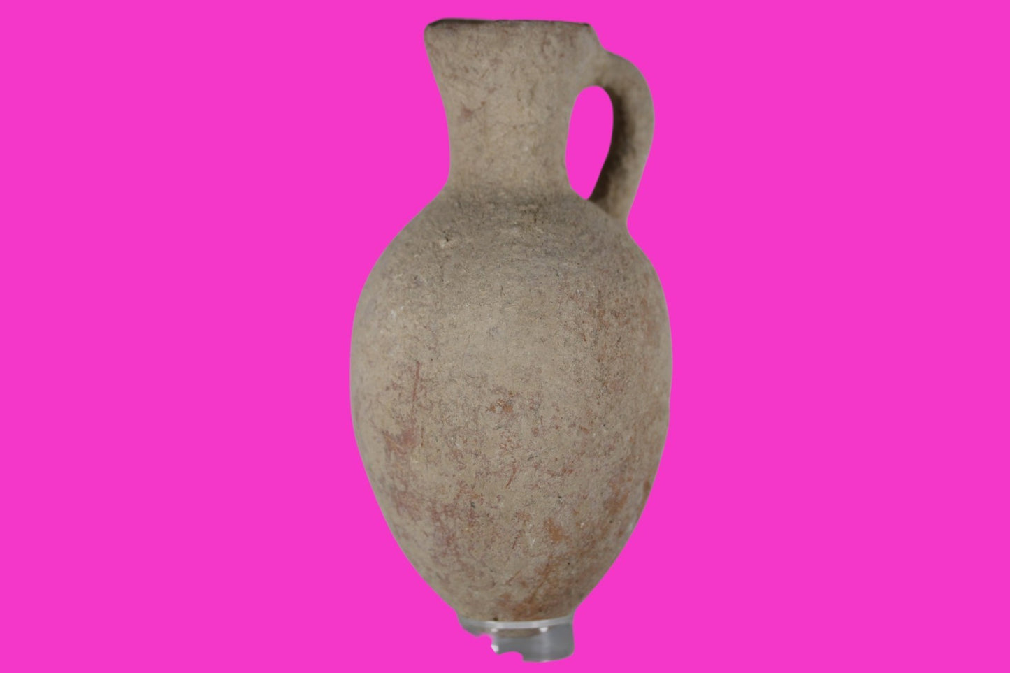 Time of Abraham Holy Land Artifact 6 inch Jar Jug Intact 2000 to 1500 BC COA Z08