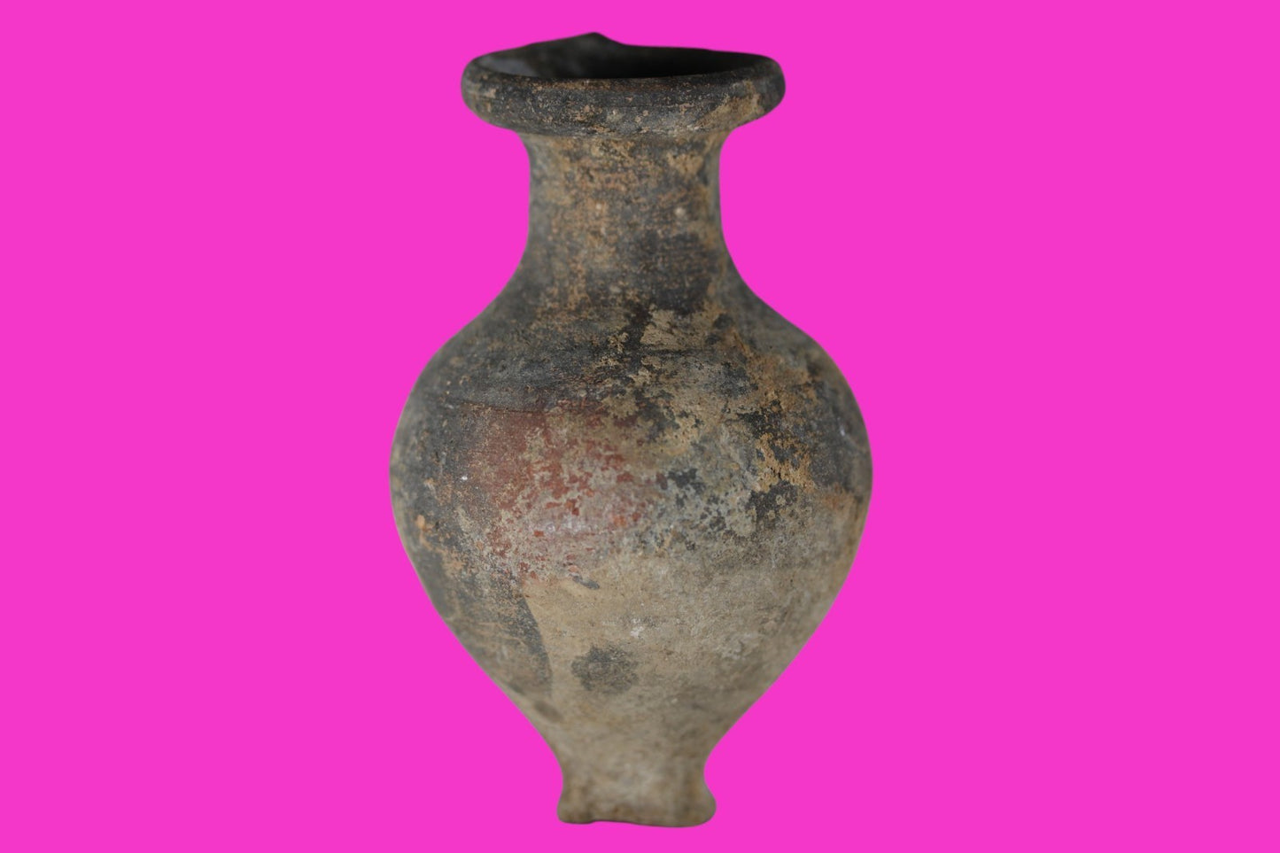 Time of Jesus Christ Holy Land Artifact Herodian Oil Jug 37 BC to 73 AD COA Z13