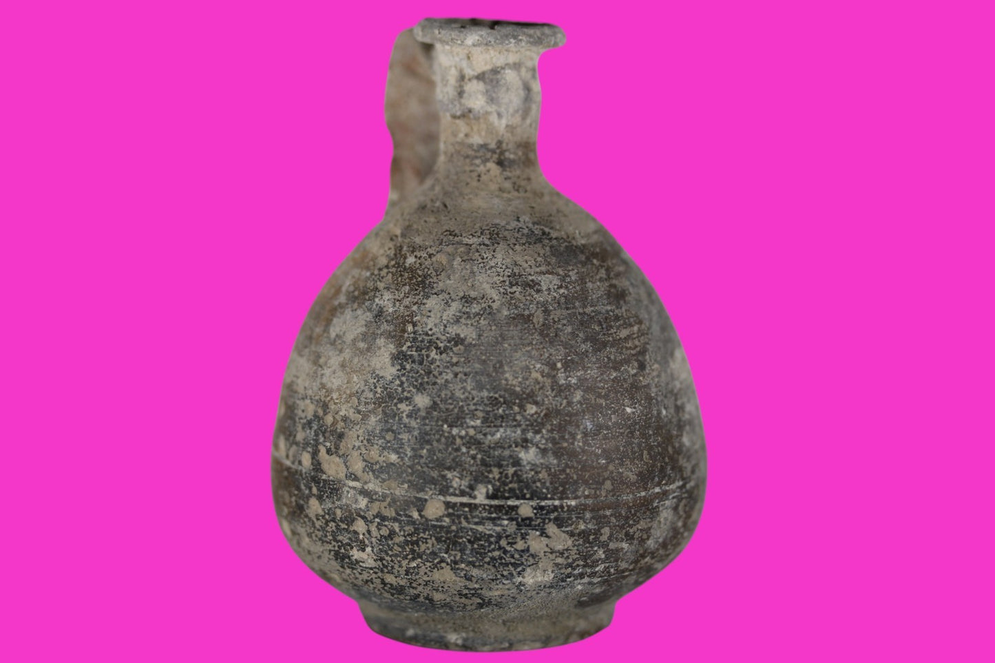Time of Jesus Christ Holy Land Artifact Herodian Oil Jug 37 BC to 73 AD COA Z12