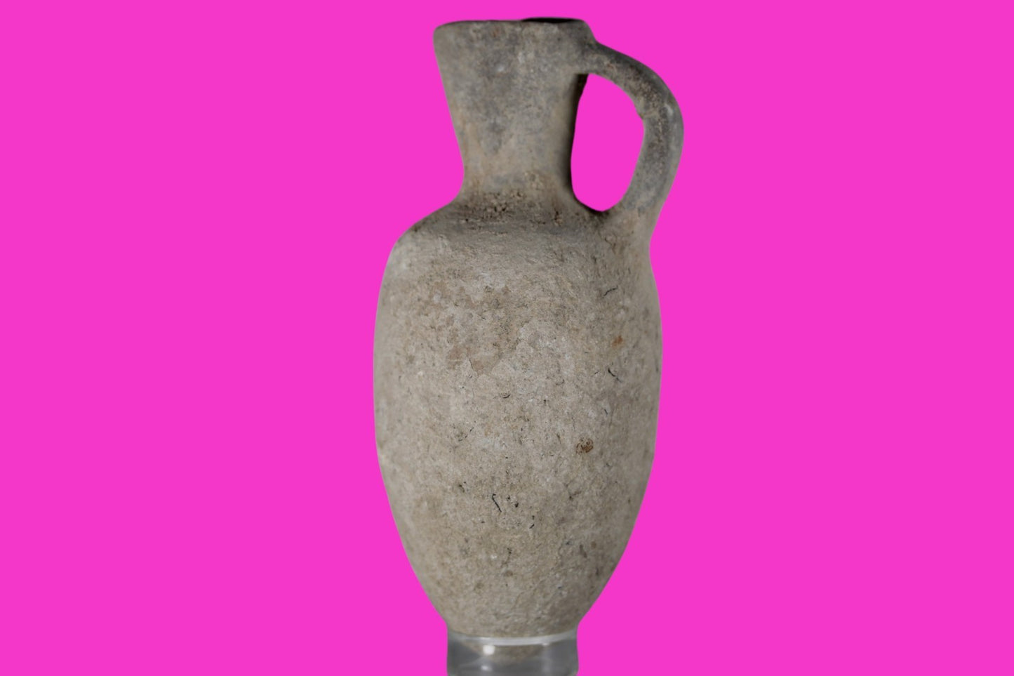 Time of Abraham Holy Land Artifact 6 inch Jar Jug Intact 2000 to 1500 BC COA Z09