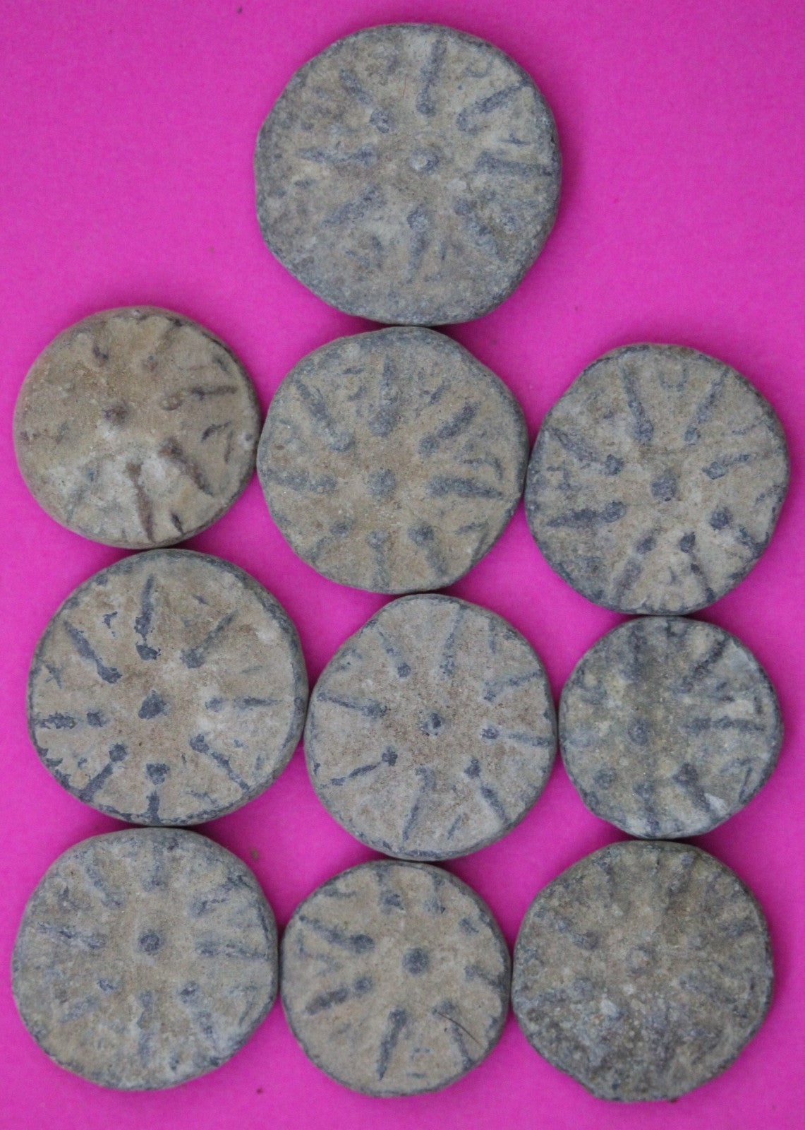 High Quality 10 Widows Mite Coins Holy Land Artifacts Small Leptons COAs Q943