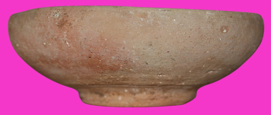 Ancient Holy Land Bowl Artifact From Time of Jesus Christ 100BC-100AD COA J127
