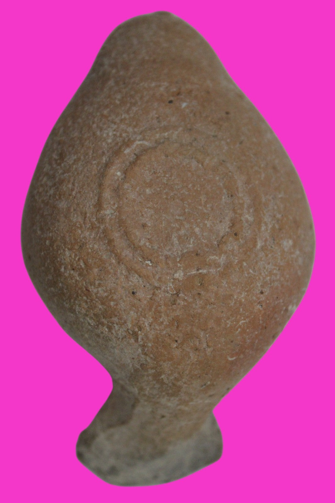 Holy Land Oil Lamp Ancient Artifact Time of the Christians 313-636 AD COA 174