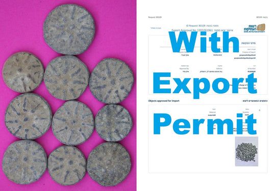 High Quality 10 Widows Mite Coins Holy Land Artifacts Small Leptons COAs Q943
