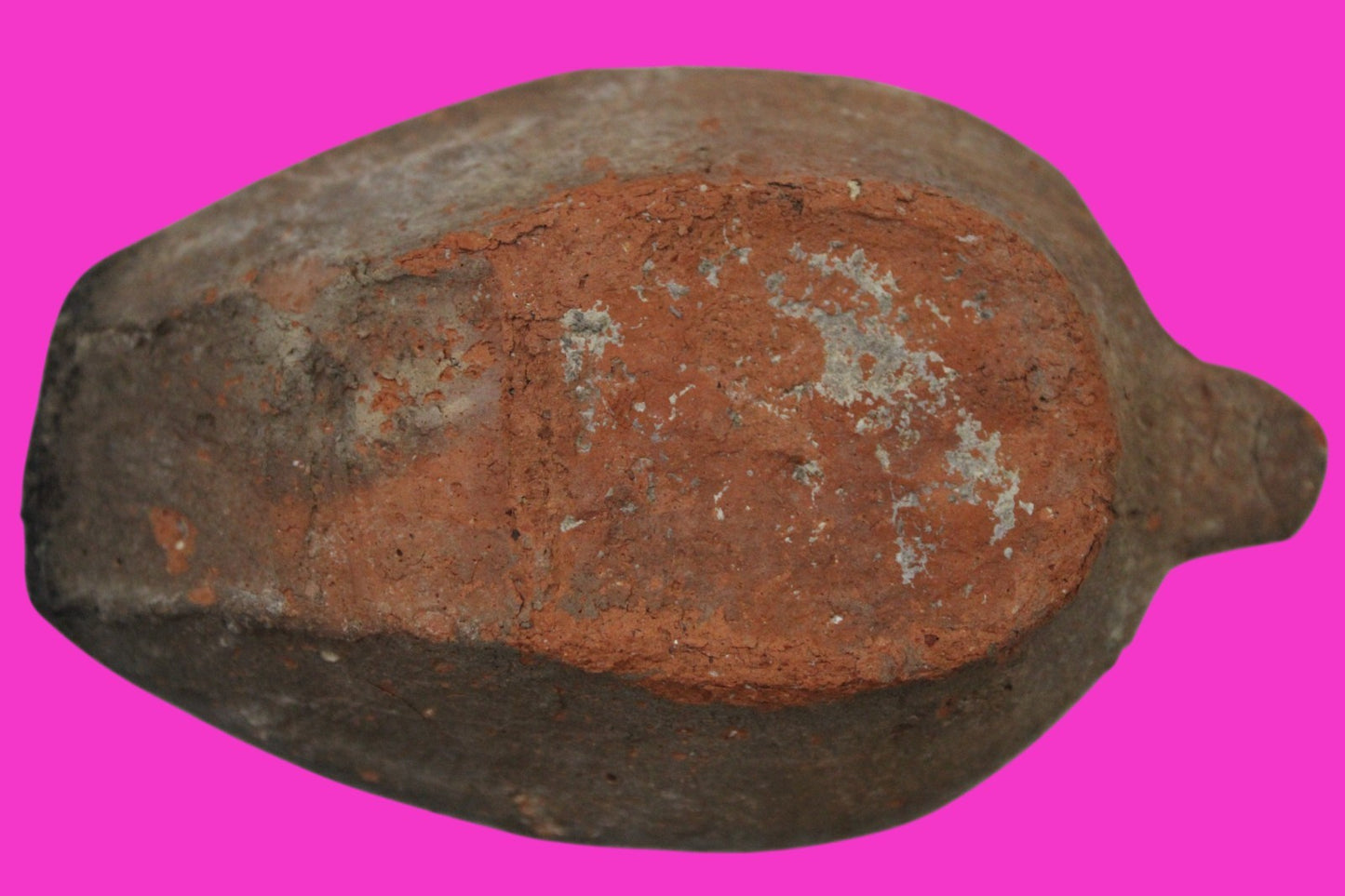 Time of the Christians Oil Lamp Ancient Holy Land Artifact 313-636 AD COA 33