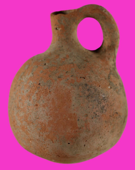 Time of Alexander the Great Holy Land Artifact Ancient Jug 332 BC-63 AD COA 92