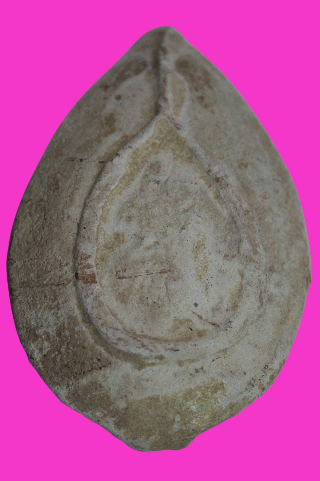 Holy Land Oil Lamp Ancient Artifact Time of the Christians 313-636 AD COA 213