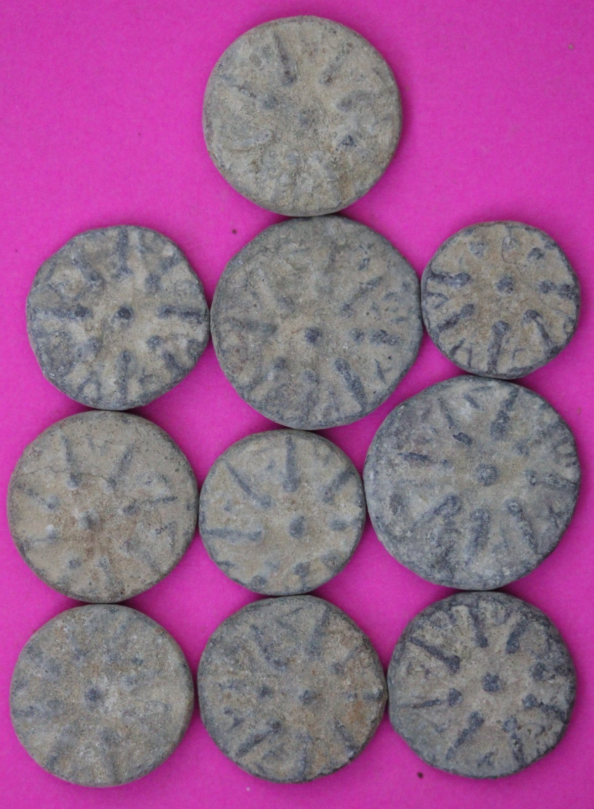 High Quality 10 Widows Mite Coins Holy Land Artifacts Small Leptons COAs Q940