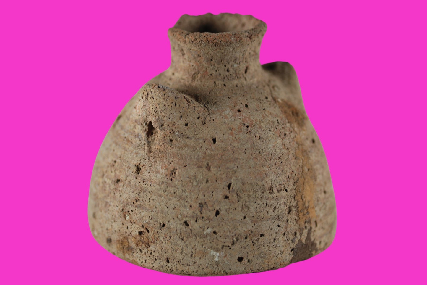 Time of Alexander the Great Holy Land Artifact Ancient Jar 332 BC-63 AD COA 97