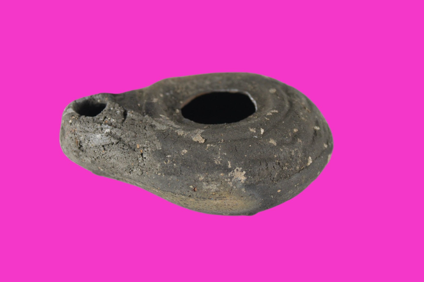 Holy Land Oil Lamp Ancient Artifact Time of Jesus & Apostles 63BC-323AD COA 149