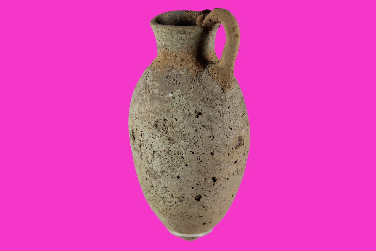 Time of Samson Holy Land Artifact Ancient 3100 Year Old Jug 1200-1000 BC COA 71