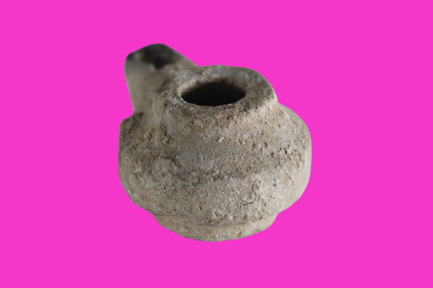 Holy Land Oil Lamp Ancient Artifact Alexander the Great Era 332-63 BC COA 234