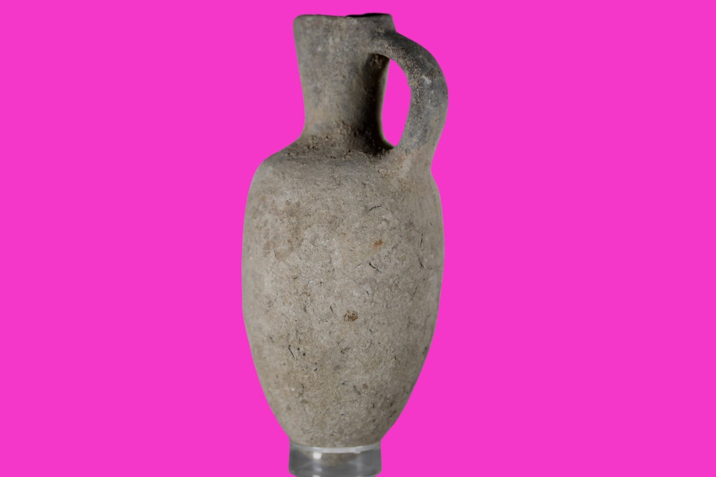 Time of Abraham Holy Land Artifact 6 inch Jar Jug Intact 2000 to 1500 BC COA Z09