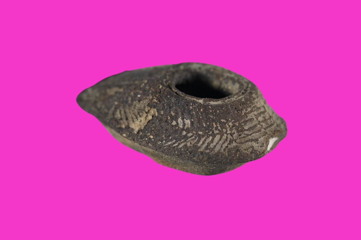 Time of the Christians Oil Lamp Ancient Holy Land Artifact 313-636 AD COA 20