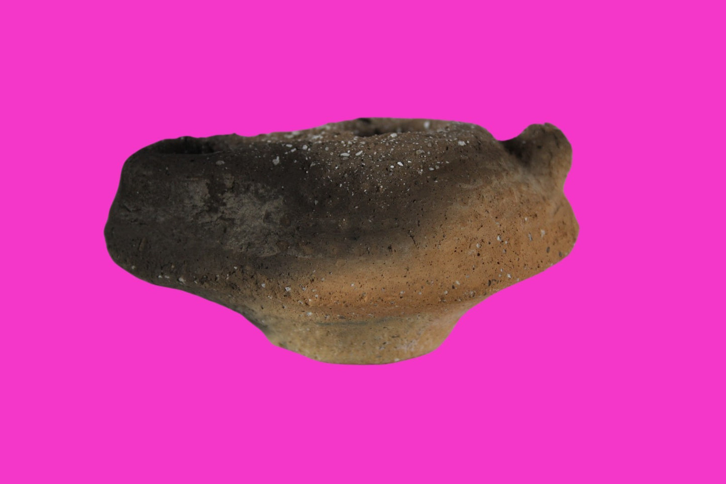 Ancient Holy Land Oil Lamp Artifact  From Jesus Christ Homeland 400-600AD COA 34