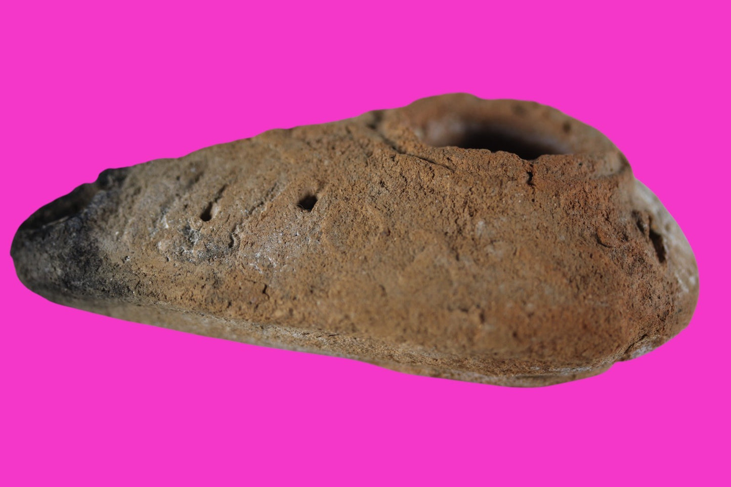 Time of the Christians Oil Lamp Ancient Holy Land Artifact 313-636 AD COA 03