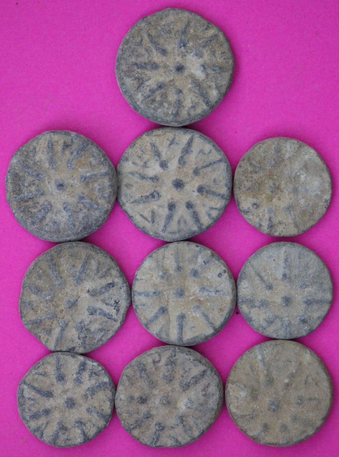 High Quality 10 Widows Mite Coins Holy Land Artifacts Small Leptons COAs Q938