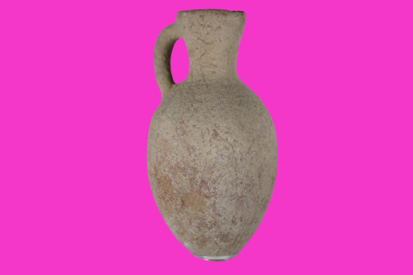 Time of Abraham Holy Land Artifact 6 inch Jar Jug Intact 2000 to 1500 BC COA Z08