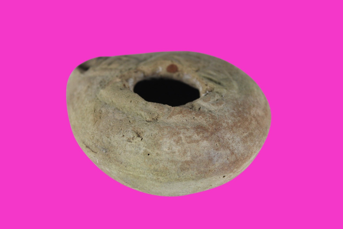 Holy Land Oil Lamp Ancient Artifact Time of Jesus & Apostles 63BC-323AD COA 142