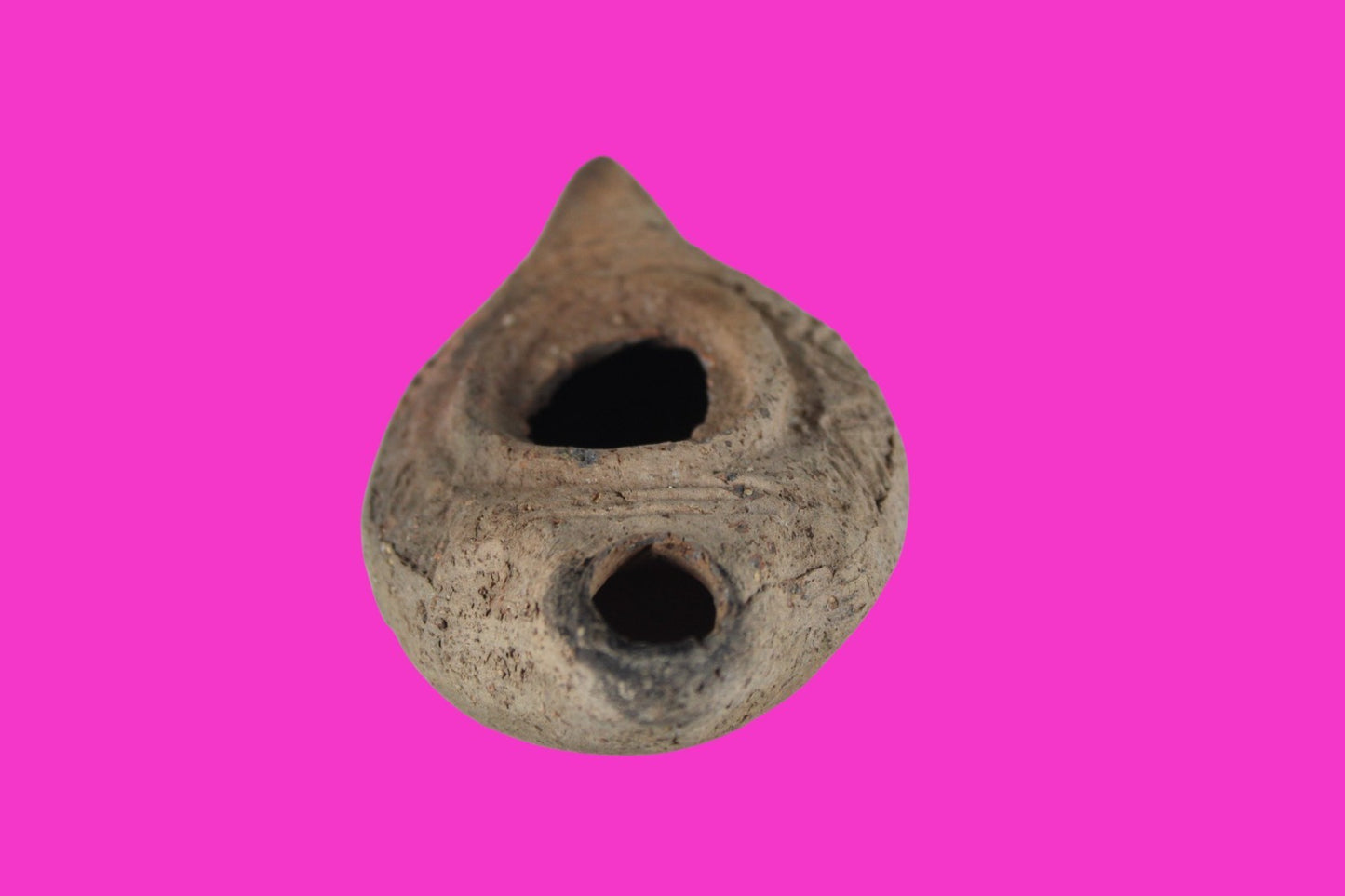 Holy Land Oil Lamp Ancient Artifact Time of Jesus & Apostles 63BC-323AD COA 154