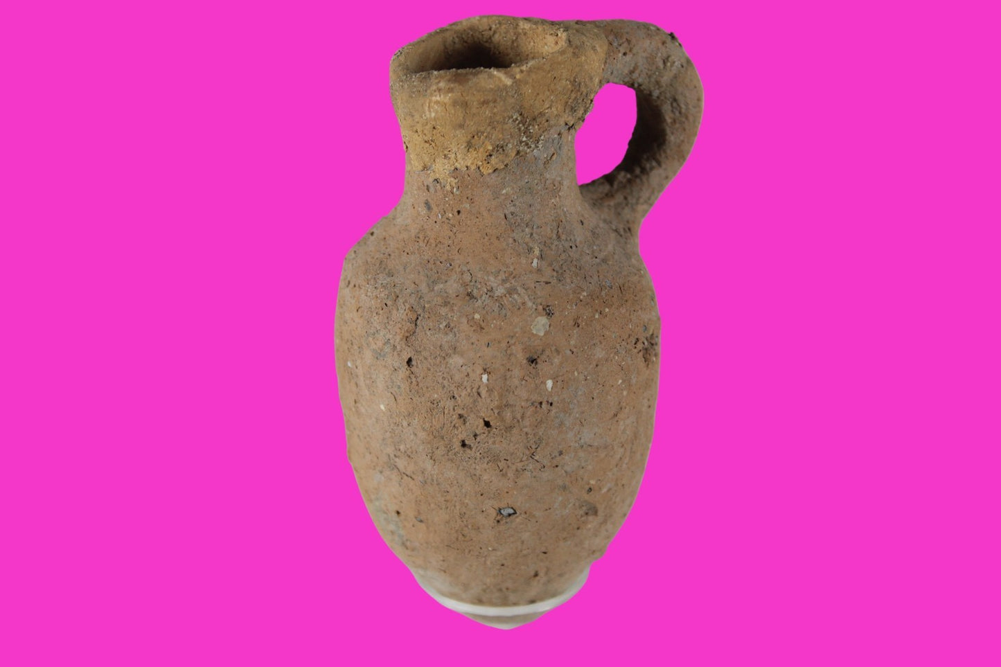 Time of Samson Holy Land Artifact Ancient 3100 Year Old Jug 1200-1000 BC COA 76