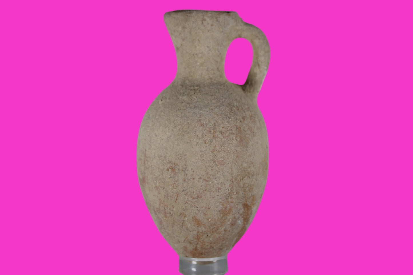 Time of Abraham Holy Land Artifact 6 inch Jar Jug Intact 2000 to 1500 BC COA Z08