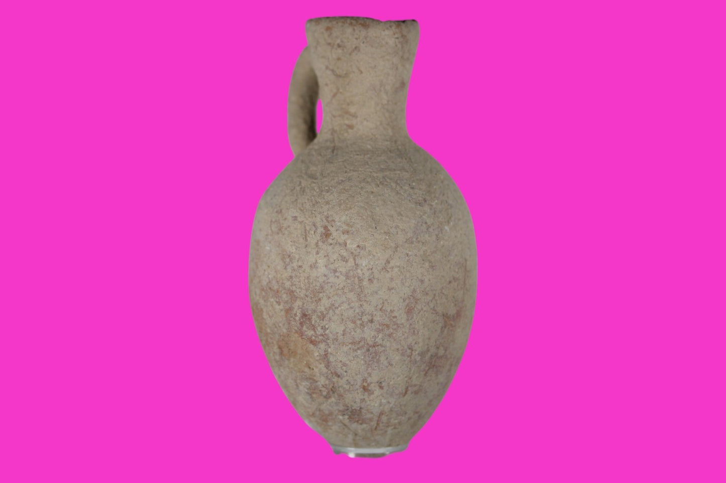 Time of Abraham Holy Land Artifact 6 inch Jar Jug Intact 2000 to 1500 BC COA Z08