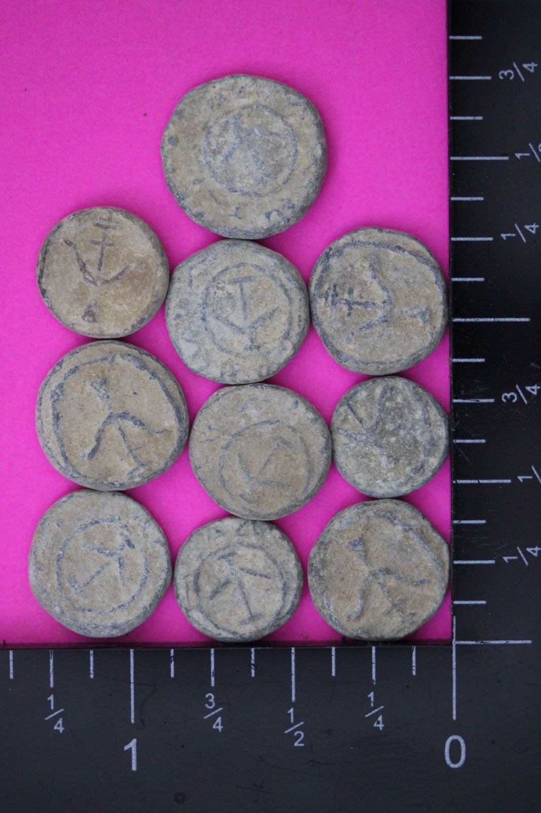 High Quality 10 Widows Mite Coins Holy Land Artifacts Small Leptons COAs Q943