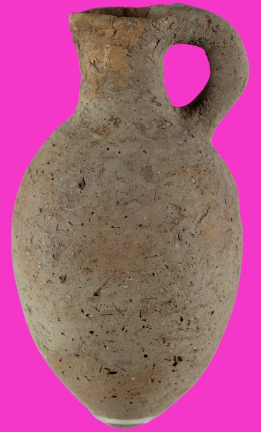 Time of Moses Holy Land Artifact Ancient 3500 Year Old Jug 1600-1200 BC COA 63