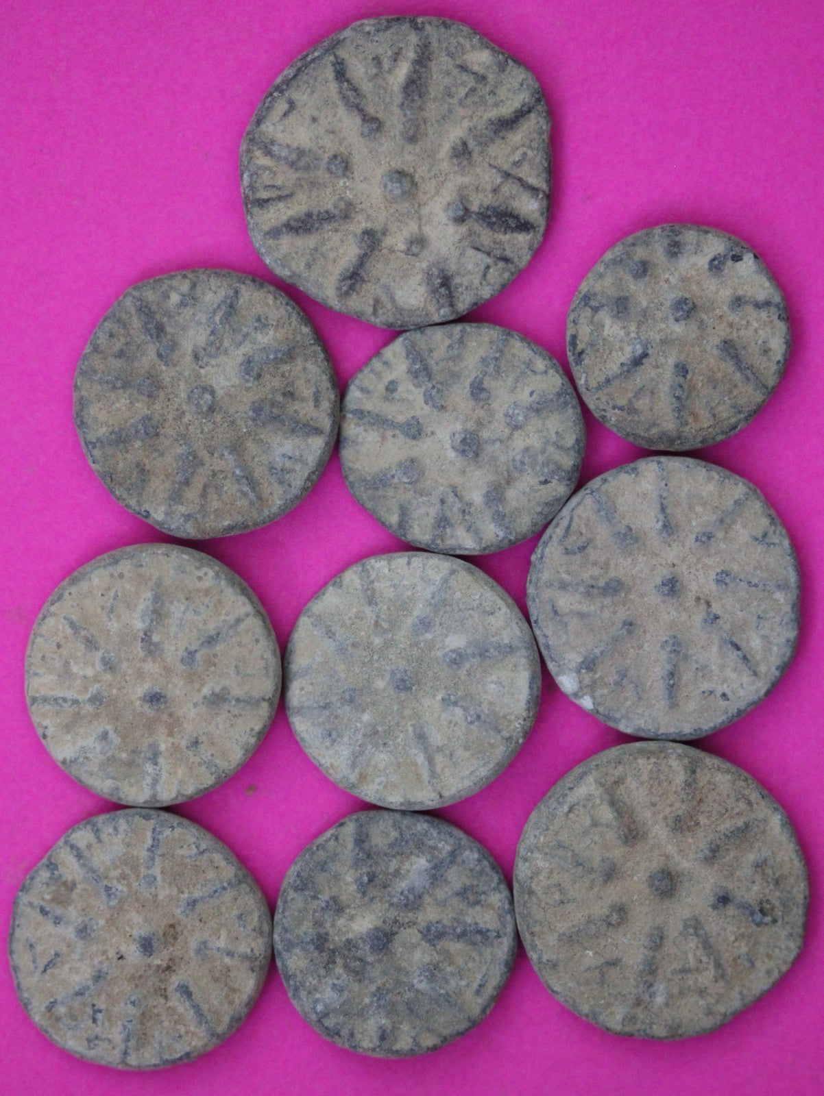 High Quality 10 Widows Mite Coins Holy Land Artifacts Small Leptons COAs Q944